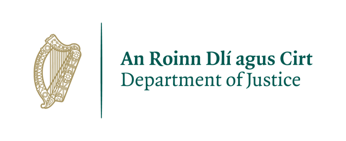 Logo of Irish dep of justice
